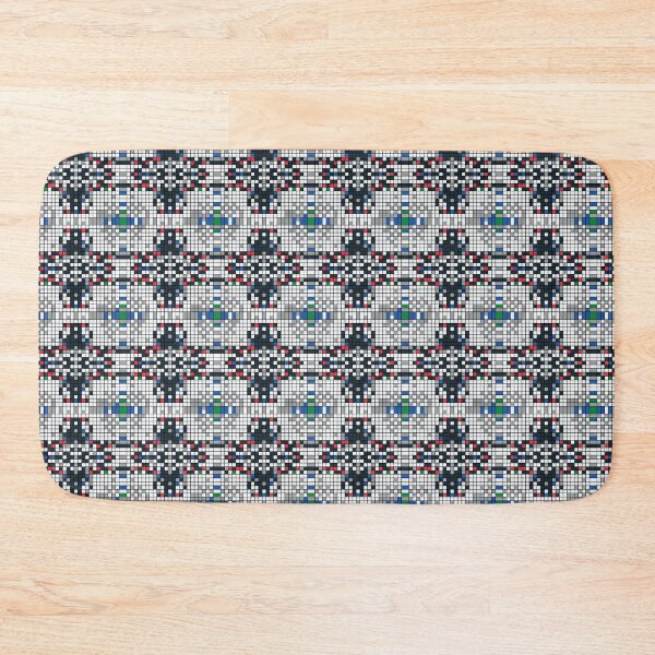 Item preview, Robotic Cross Body Astronaut Pixel Pattern designed and sold by IPattern.