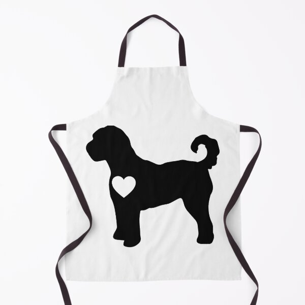 Item preview, labradoodle dog lover labradoodle silhouette valentines day designed and sold by alaechamlal.