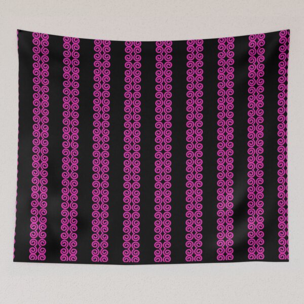 Item preview, Hmong Snail Pattern Pink 1 designed and sold by HmongDesignsByM.