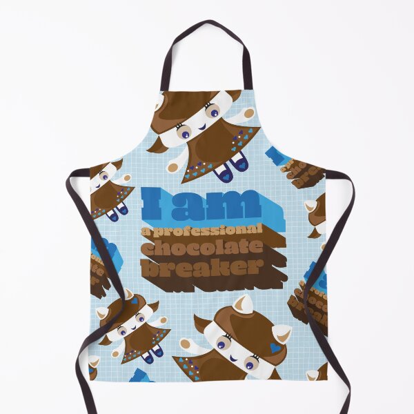 Item preview, I am a professional chocolate breaker - Chocoholic quote cute character chocolate lover. designed and sold by Webstudio 2Amigos.