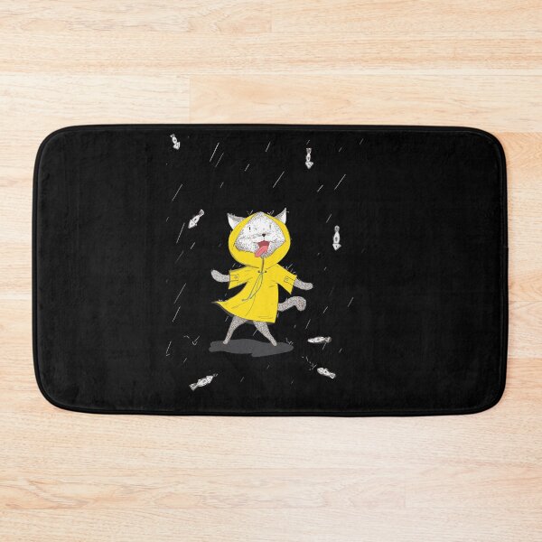 Item preview, Doodle Cat On The Fish Rain designed and sold by thersant.