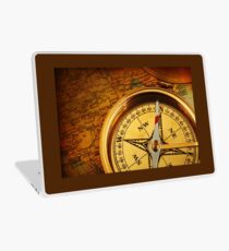 Compass for a captain Laptop Skin