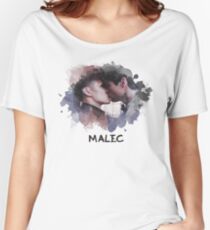 Malec - Shadowhunters - Canvas Women's Relaxed Fit T-Shirt