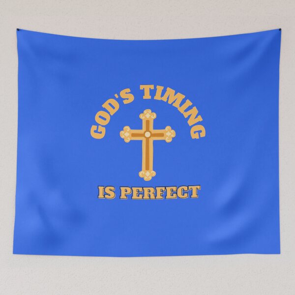 Item preview, God's timing is perfect designed and sold by Delicarte.