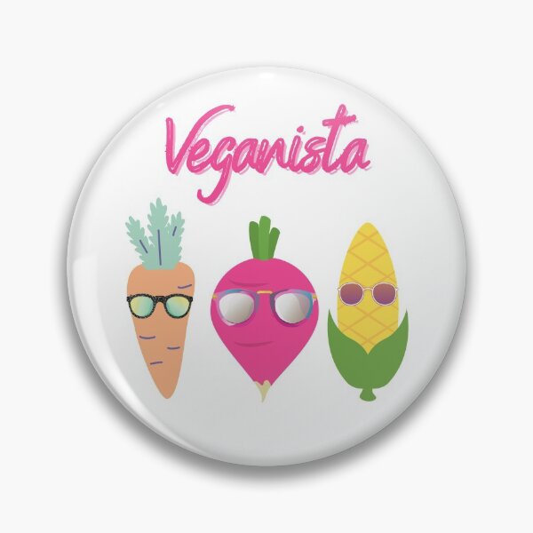 Item preview, Veganista, vegan twist on fashionista! Stylish veggies! designed and sold by zanybay.