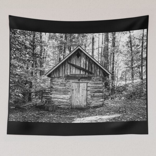 Item preview, Smokehouse in Black and White designed and sold by Ollivrosa.