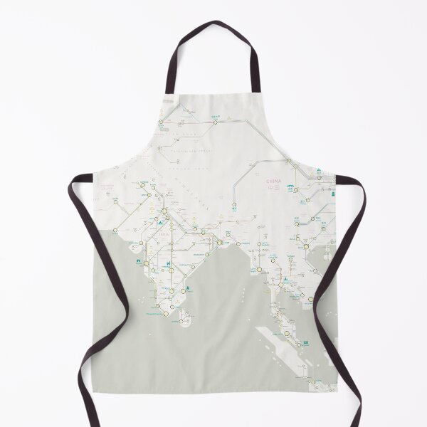 Item preview, Night Trains South Asia Map designed and sold by Jug Cerovic.