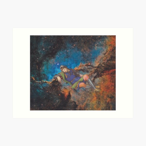 unwind Art Print