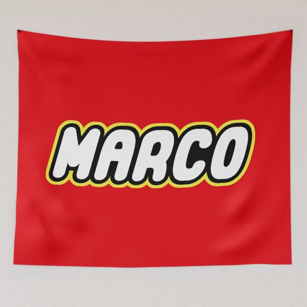 Item preview, Marco Name Classy Childhood Retro Bricks Toy For Marco designed and sold by Urosek.