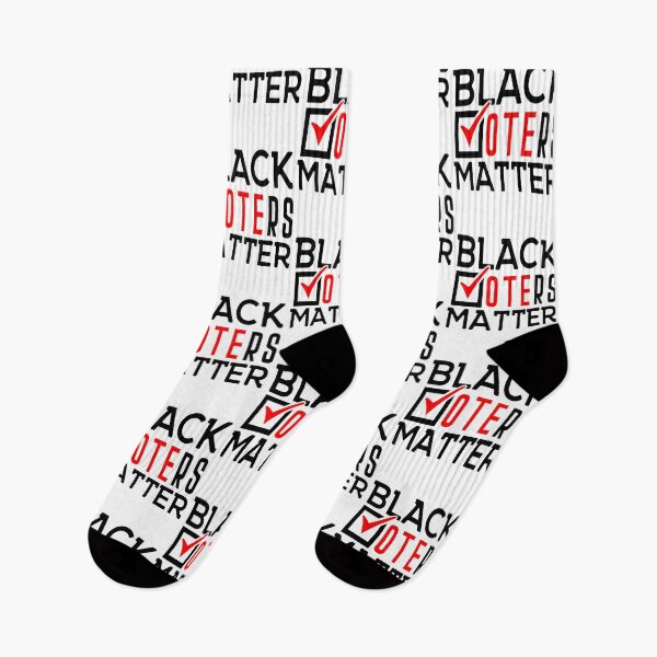 Aperçu de l'œuvre Black Voters Matter-Voter Awareness Designs pour les électeurs afro-américains créée et vendue par BRtisticDesigns.