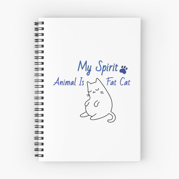 Aperçu de l'œuvre Mon animal spirituel est un gros chat créée et vendue par NeneShopes.