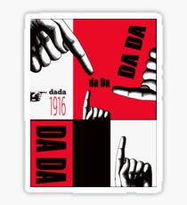 Dada Art Sticker
