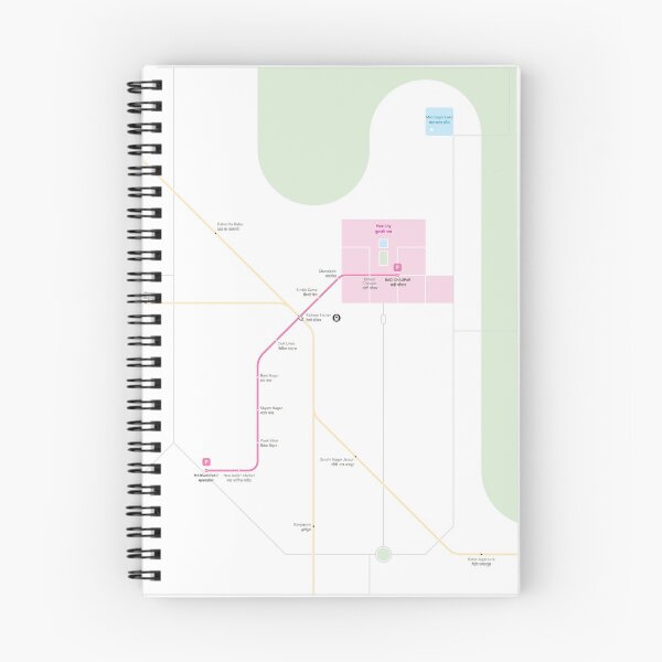 Item preview, Jaipur Metro Map designed and sold by Jug Cerovic.