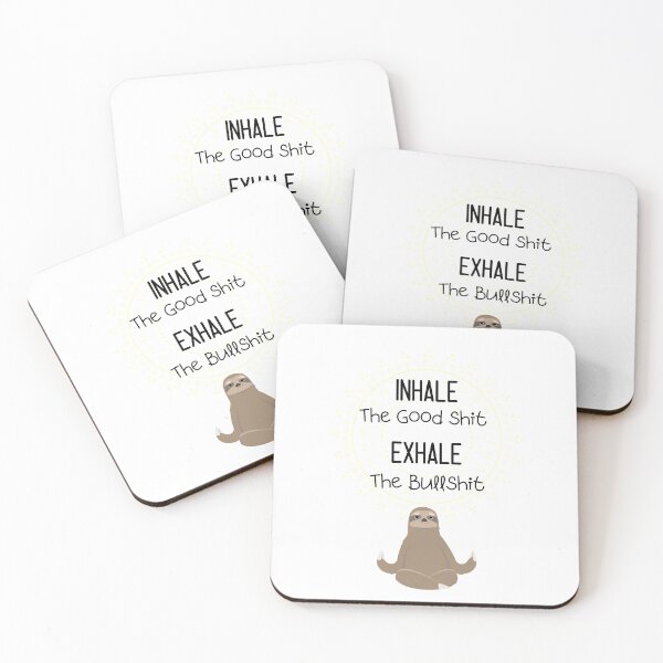 Item preview, Yoga class funny phrase meditation and relaxation designed and sold by Gotafeeling.