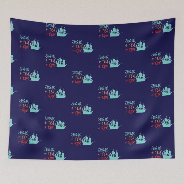 Item preview, Sugar Tea Rum Viral Wellerman Sea Shanty designed and sold by DesignsofNote.