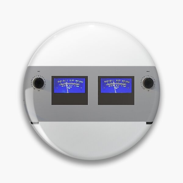Artikelvorschau, Hi-Fi-Verstärker - blaues VU-Meter entworfen und verkauft von PeterADesign.