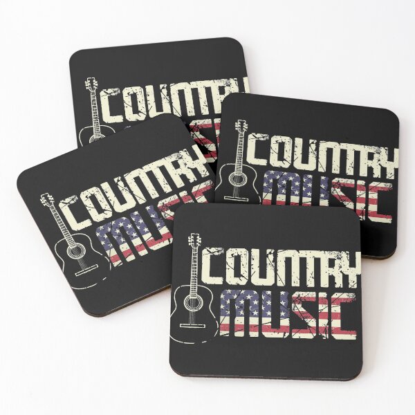Item preview, Country Music Retro Vintage Guitar designed and sold by busydesign.