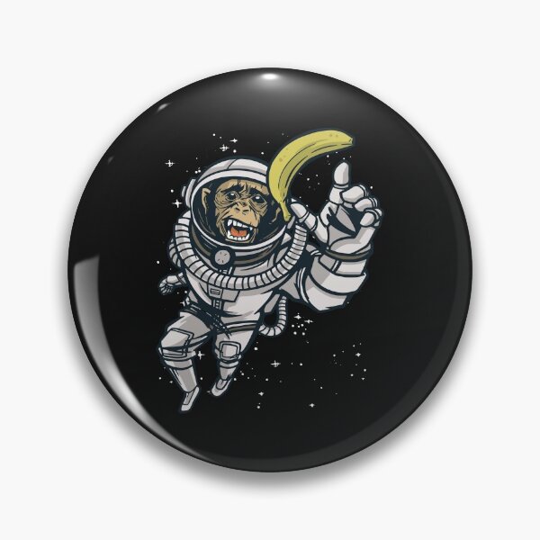 Item preview, Astronaut monkey banana space designed and sold by DerSenat.