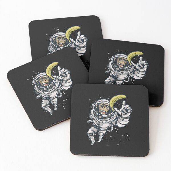 Item preview, Astronaut monkey banana space designed and sold by DerSenat.