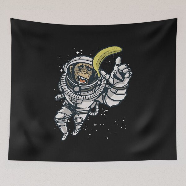 Item preview, Astronaut monkey banana space designed and sold by DerSenat.