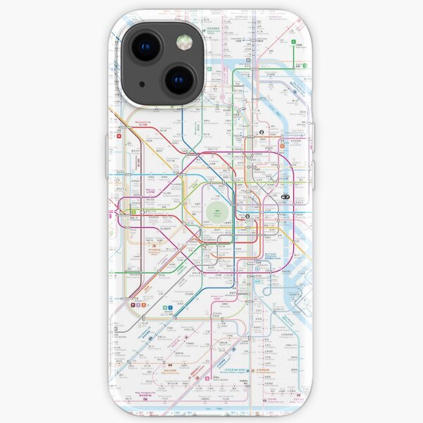 Tokyo Metro Map iPhone Soft Case