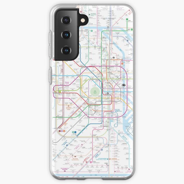 Tokyo Metro Map Samsung Galaxy Soft Case