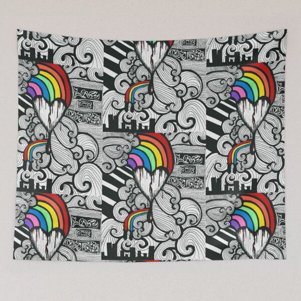 Item preview, HEART DESIGN - bestie vibes only - MUSIC, love, raimbows, colors designed and sold by Alessandro Portavoce.