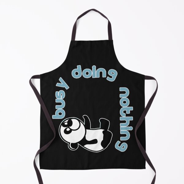 Item preview, Busy Doing Nothing - Funny Cute Lying Down Panda designed and sold by leo121687.