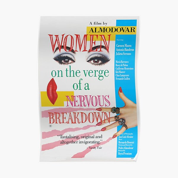 Women on the verge of a nervous breakdown Poster