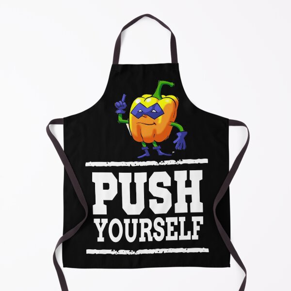 Item preview, Push Yourself Mystery Pepper Superhero Foodietoon I Love Peppers! designed and sold by ProjectX23.