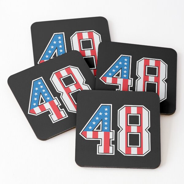 Item preview, 48 American Classy Numbers forty-eight United States Flag designed and sold by Urosek.