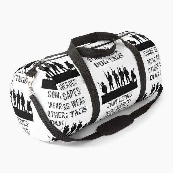 Item preview, Some Heroes Wear Capes Others Wear Dog Tags designed and sold by 4AllTimes.
