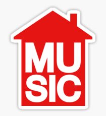 House Music Sticker