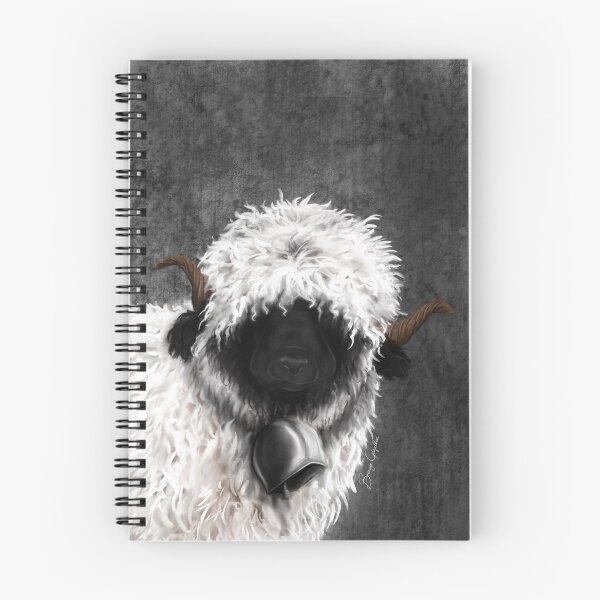 Item preview, Belle. The Valais Blacknose Sheep  designed and sold by Bronwyn Gilgallon Art.