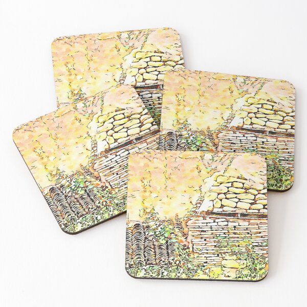 Item preview, Hortus Conclusus: piles of bricks, stones and tiles designed and sold by Giuseppe Cocco.