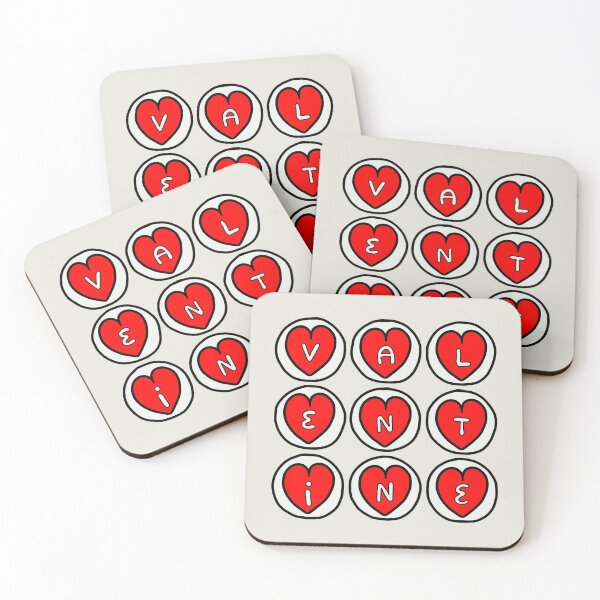 Item preview, Valentine Hearts Red designed and sold by evastina.