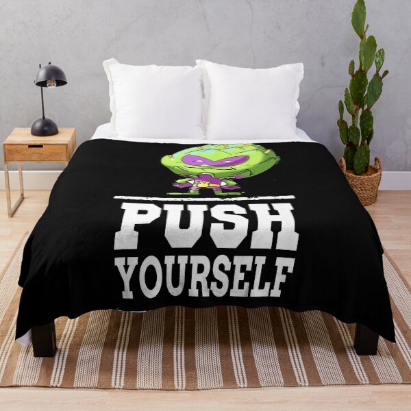 Item preview, Push Yourself Artichoke Alien Workout Bodybuilding Planet 9 designed and sold by ProjectX23.