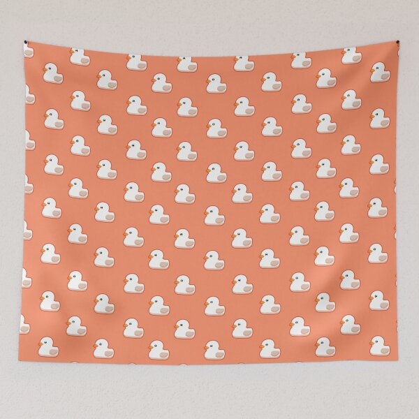 Item preview, White Rubber Duck Pattern designed and sold by vpessagno.