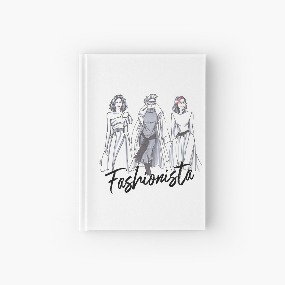 Sassy Fashionistas Hardcover Journal