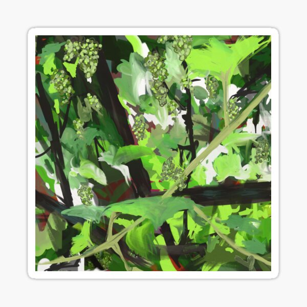 Early Grapes Sticker
