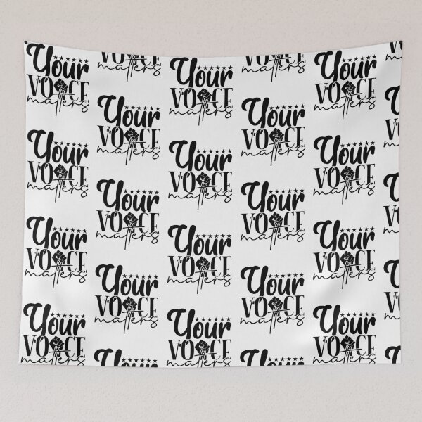 Item preview, Your Voice Matters-Vote 2020 designed and sold by BRtisticDesigns.