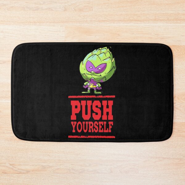 Item preview, Push Yourself Artichoke Alien Workout Bodybuilding Planet 9 designed and sold by ProjectX23.