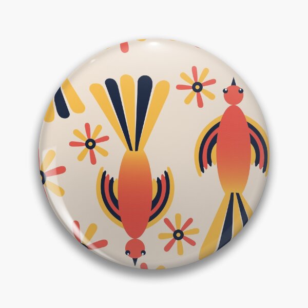 Item preview, Bird and flower vintage pattern designed and sold by Pasan-hpmm.