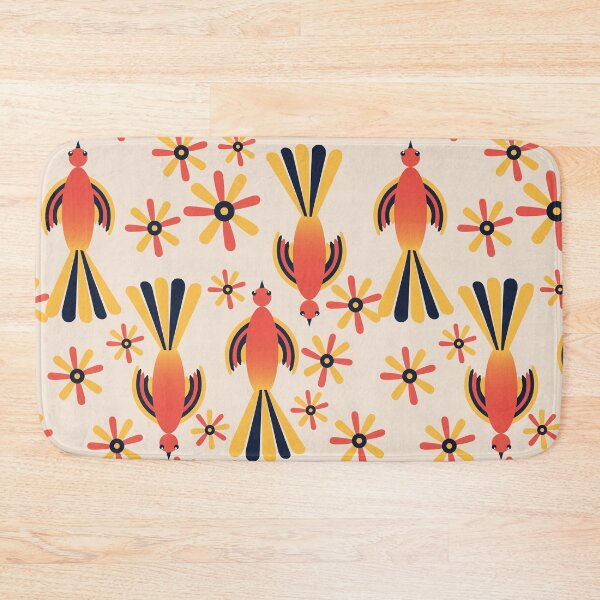 Item preview, Bird and flower vintage pattern designed and sold by Pasan-hpmm.