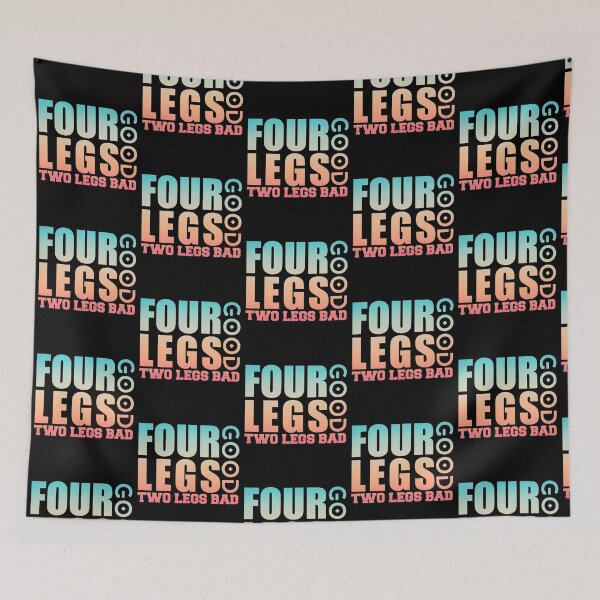 Item preview, Four legs good two legs bad animal farmProtest  designed and sold by KGN  CREATIVITY.
