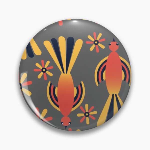 Item preview, Bird and flower vintage pattern designed and sold by Pasan-hpmm.