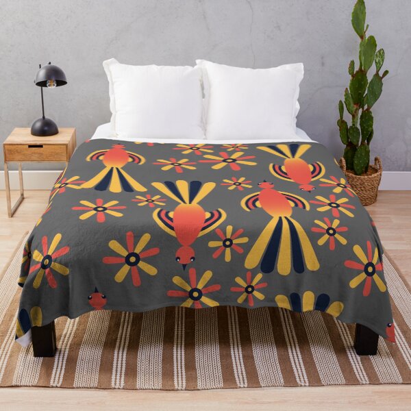 Item preview, Bird and flower vintage pattern designed and sold by Pasan-hpmm.