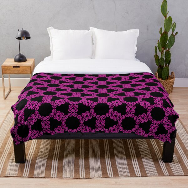 Item preview, Hmong Snail Pattern Pink 4 designed and sold by HmongDesignsByM.