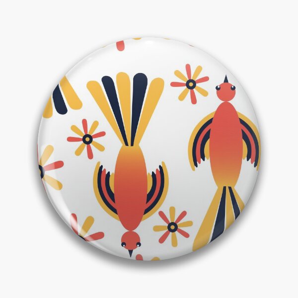 Item preview, Bird and flower vintage pattern designed and sold by Pasan-hpmm.