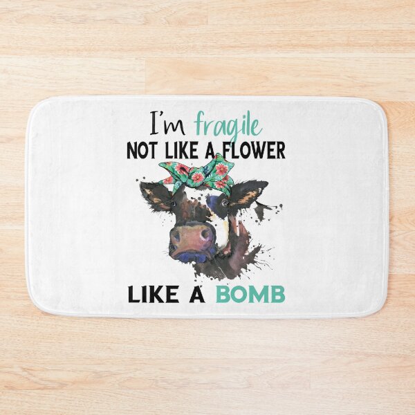 Item preview, Funny Cow gift-fragile like a bomb designed and sold by BRtisticDesigns.